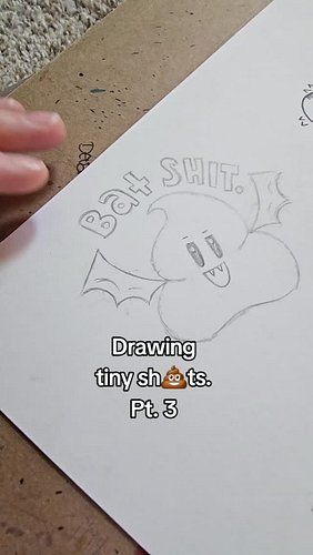 Day 121 of sharing my art. 💩
#artbydevan #devantheartist #handdrawn #cartoon #artist