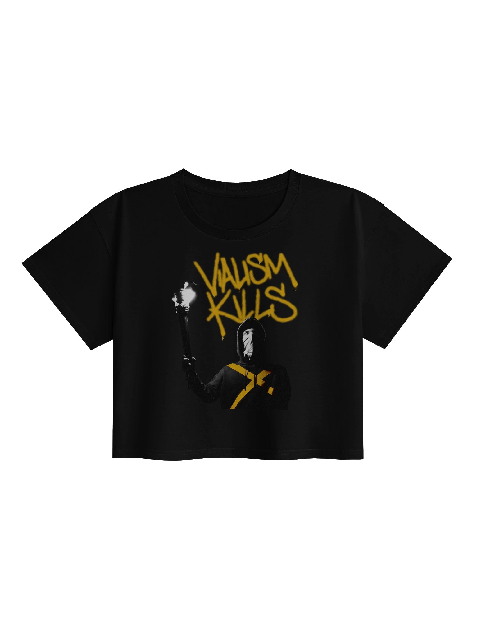 VIALISM KILLS Cropped Tee product image (1)
