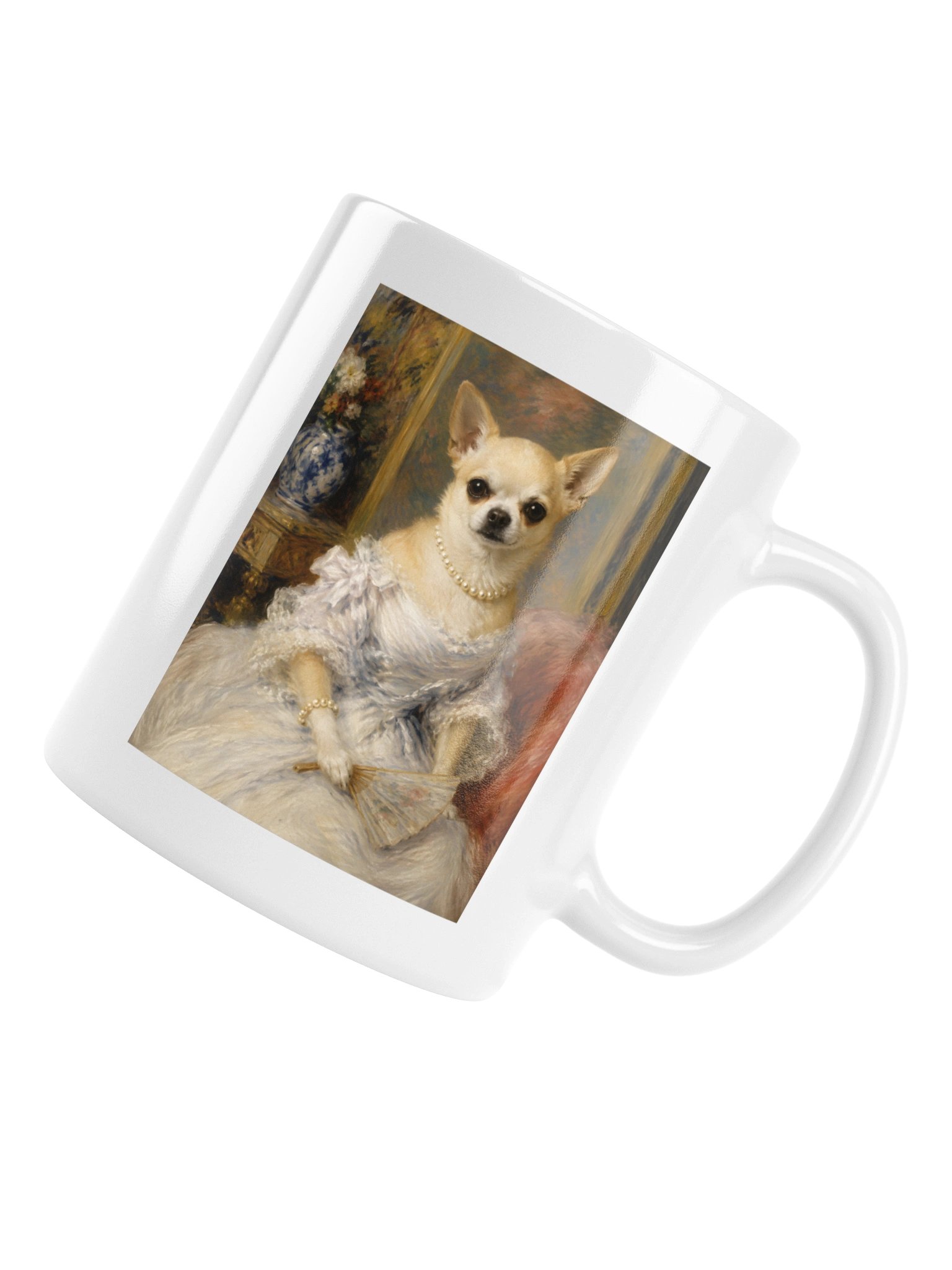 Chihuahua Portrait of Irène Cahen d'Anvers Mug product image (6)