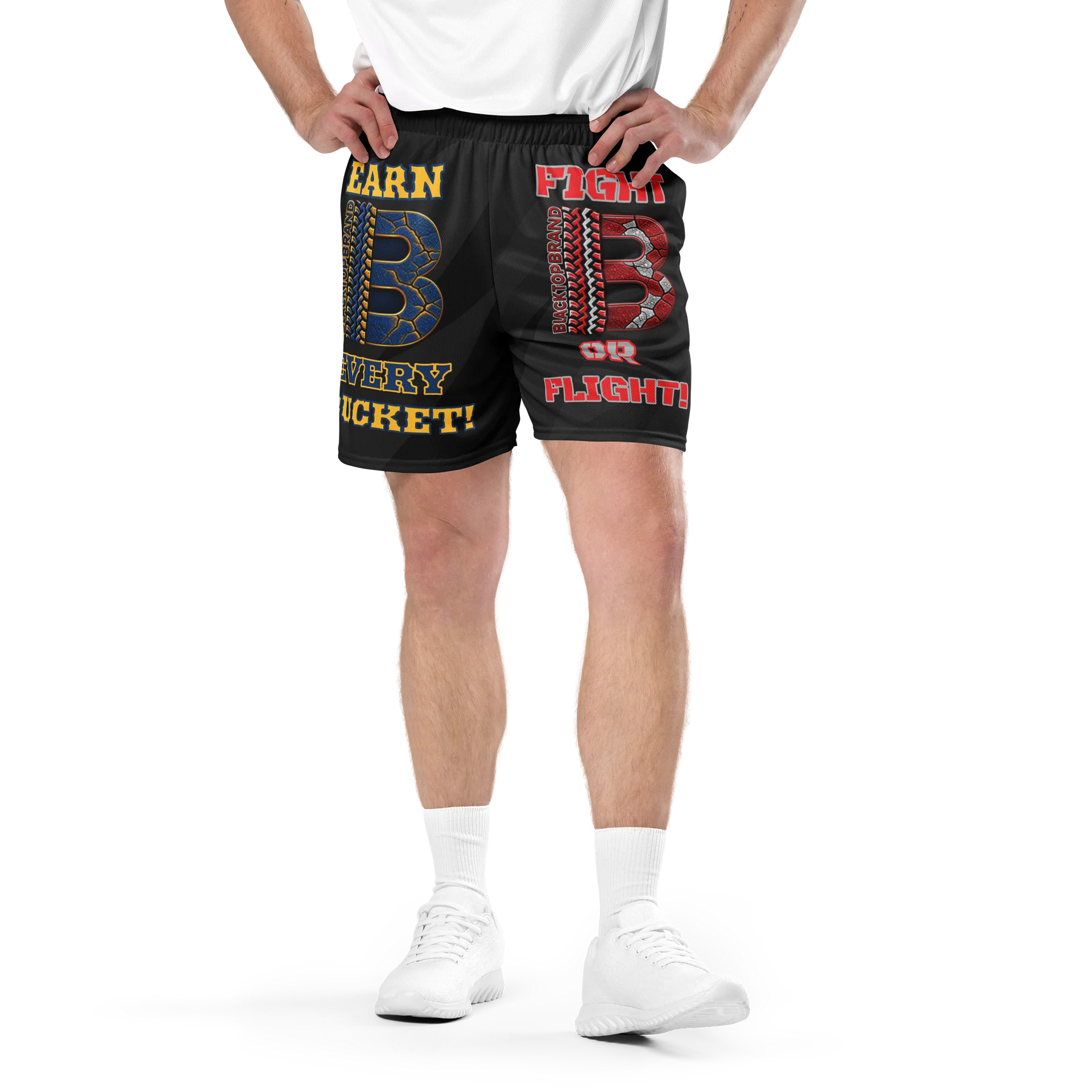 Blacktop Brand: All-Over Mesh Short product image (1)