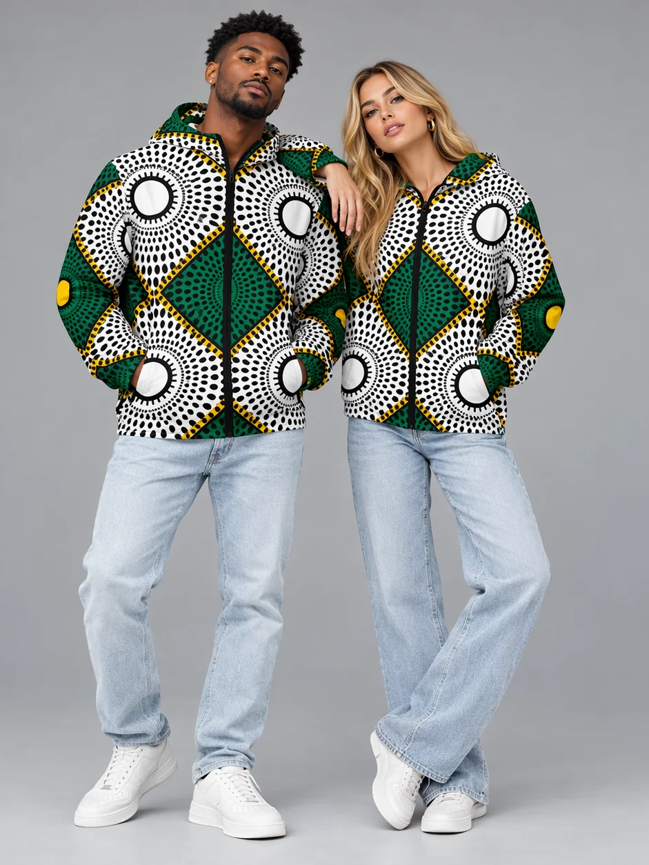 Diamond Print Windbreaker — Unisex product image (1)