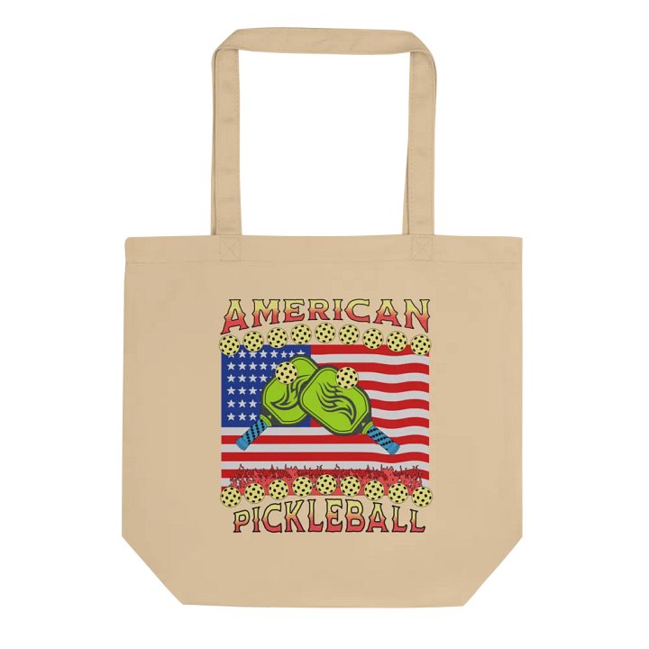 American Pickleball Eco-Friendly Tote Bag product image (1)