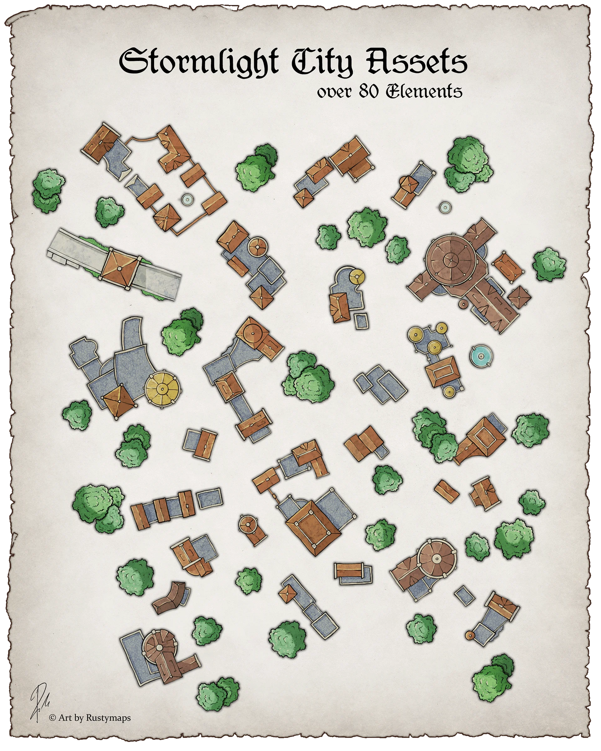Stormlight City Assets product image (1)
