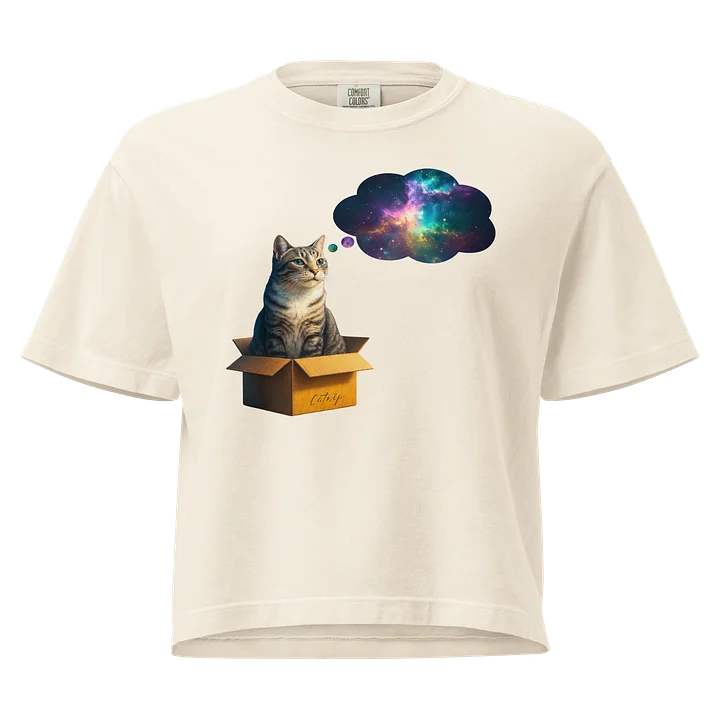 Catnip Cat Women's Box T-Shirt product image (3)
