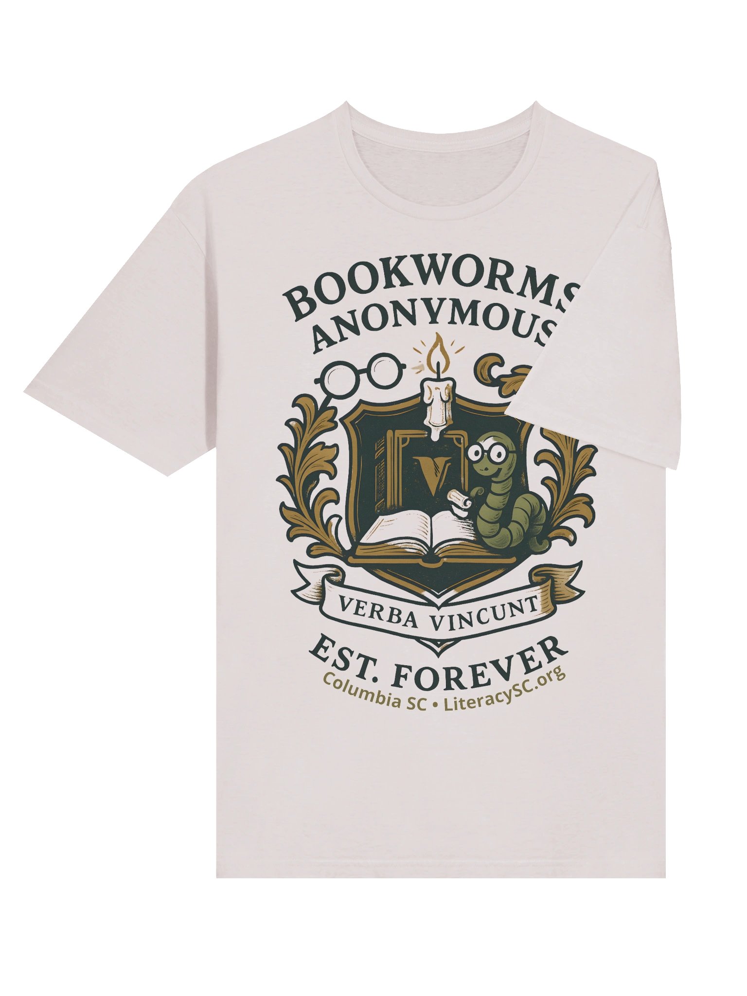 Bookworms Anonymous Heritage Tee product image (8)