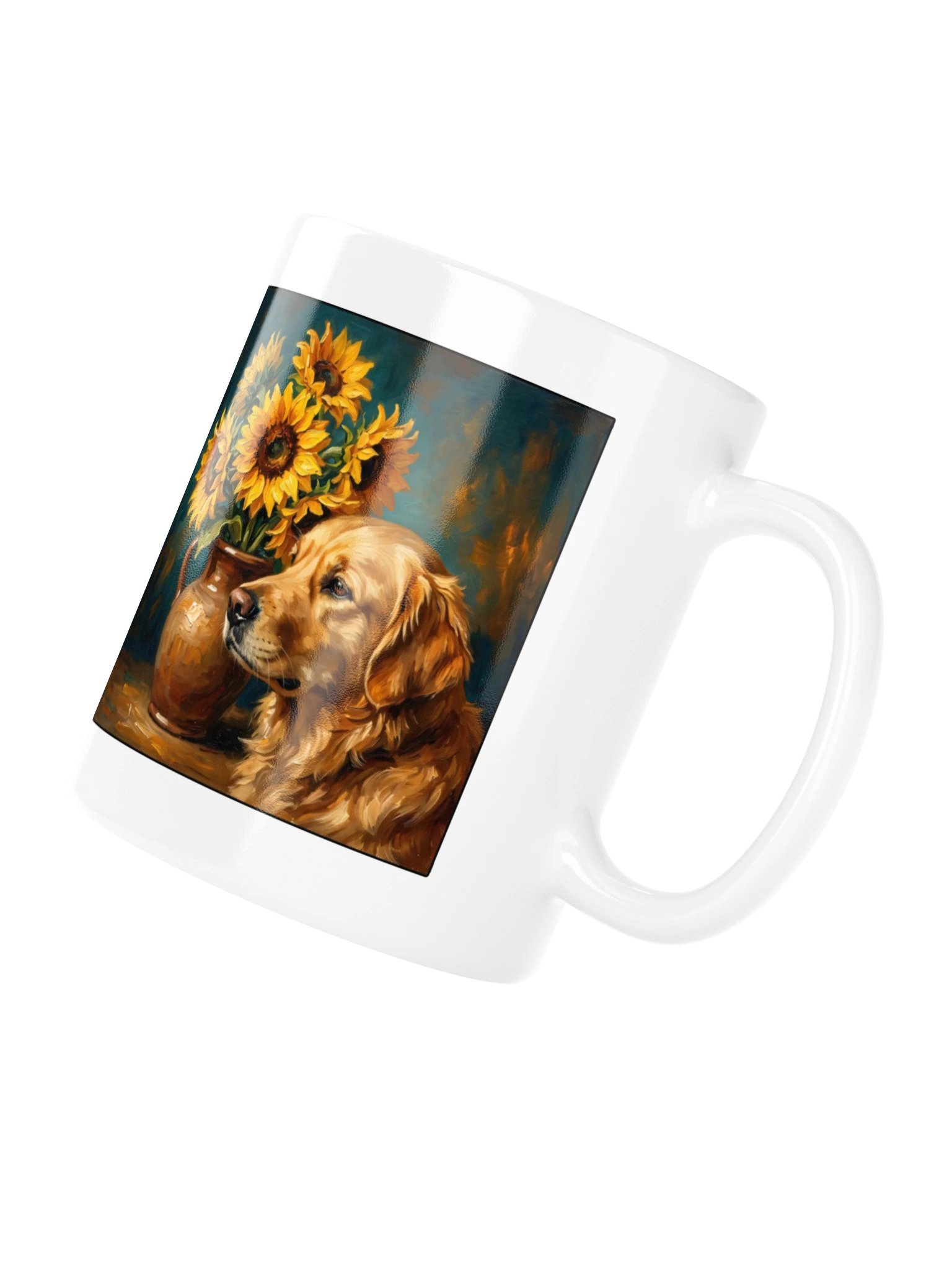Sunflowers Golden Mug product image (4)