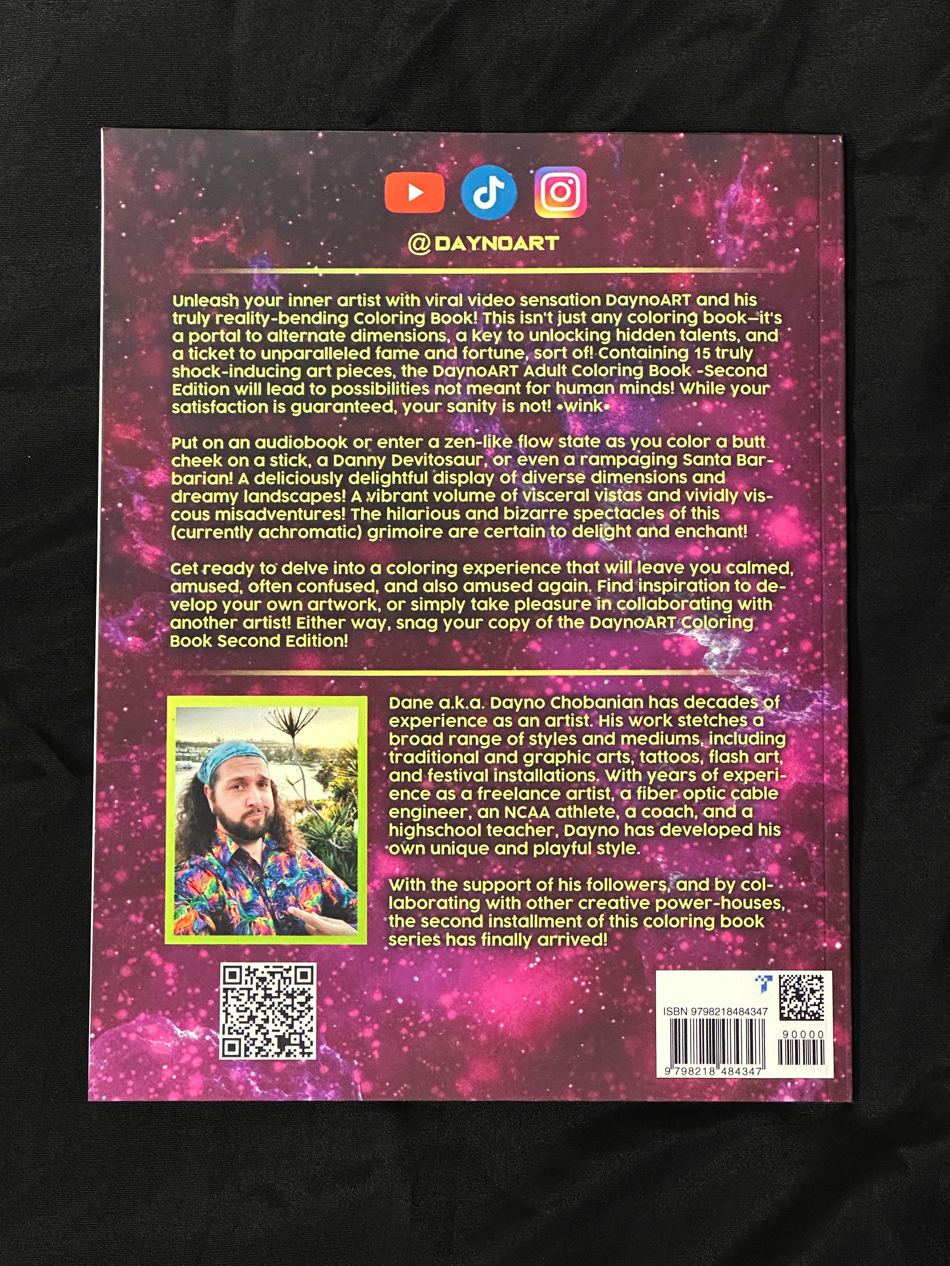 DaynoART Adult Coloring Book 3-Piece Gift Pack product image (3)