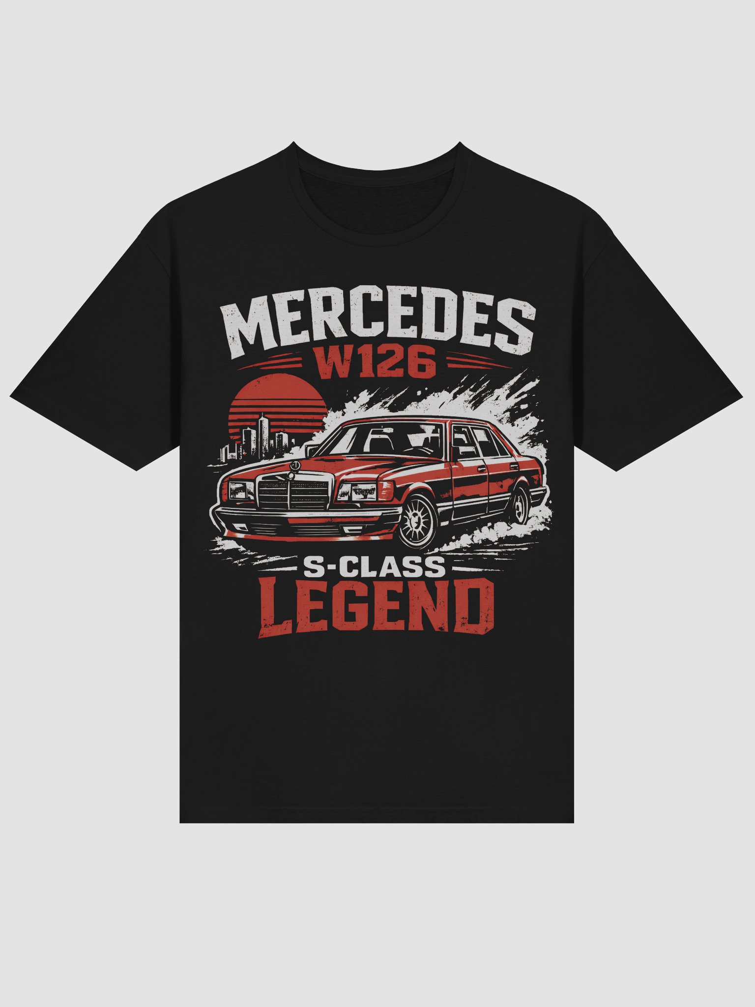 Mercedes W126 - Shirt product image (3)