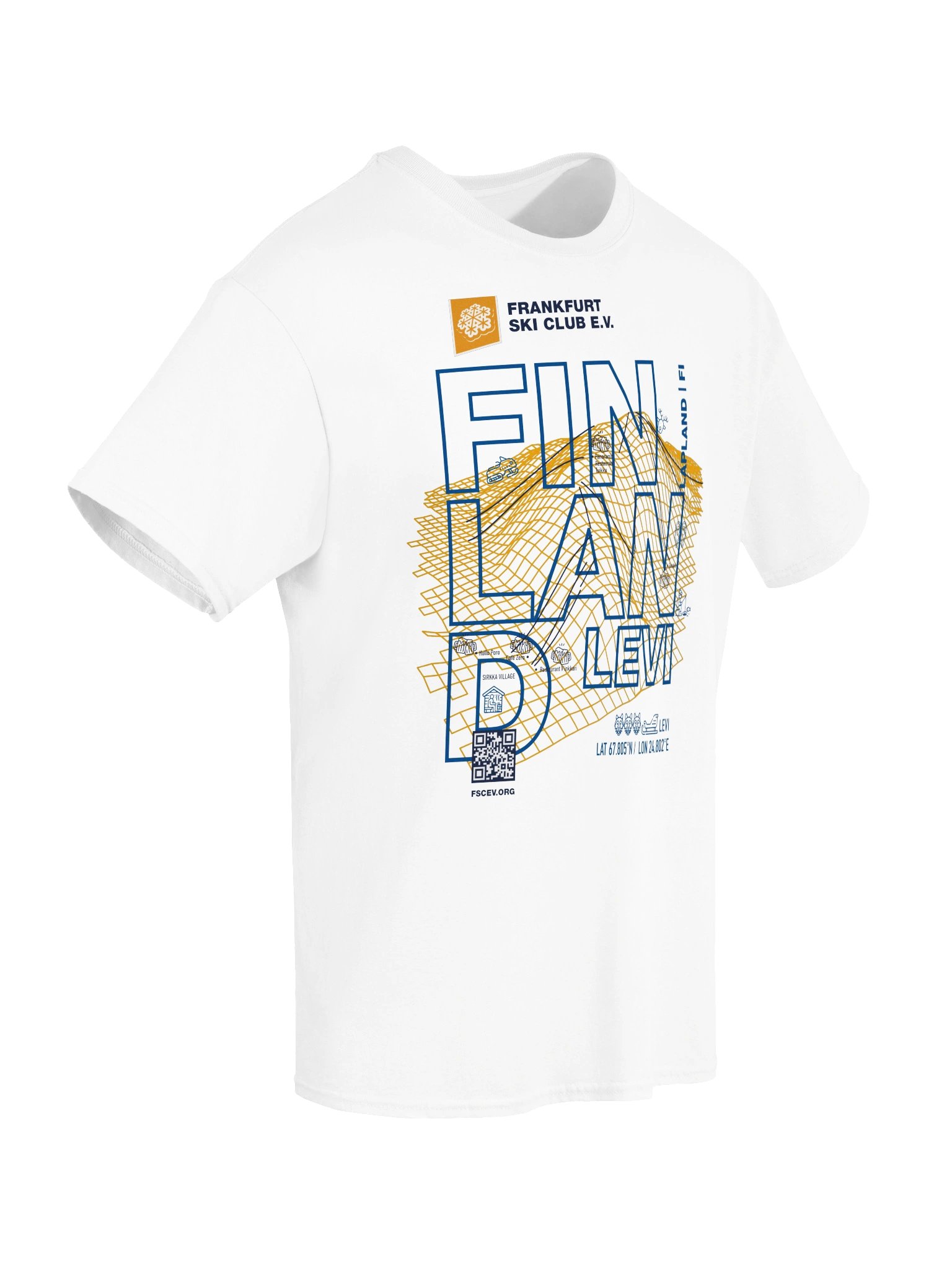 Finland / Levi Resort White (front print) product image (5)