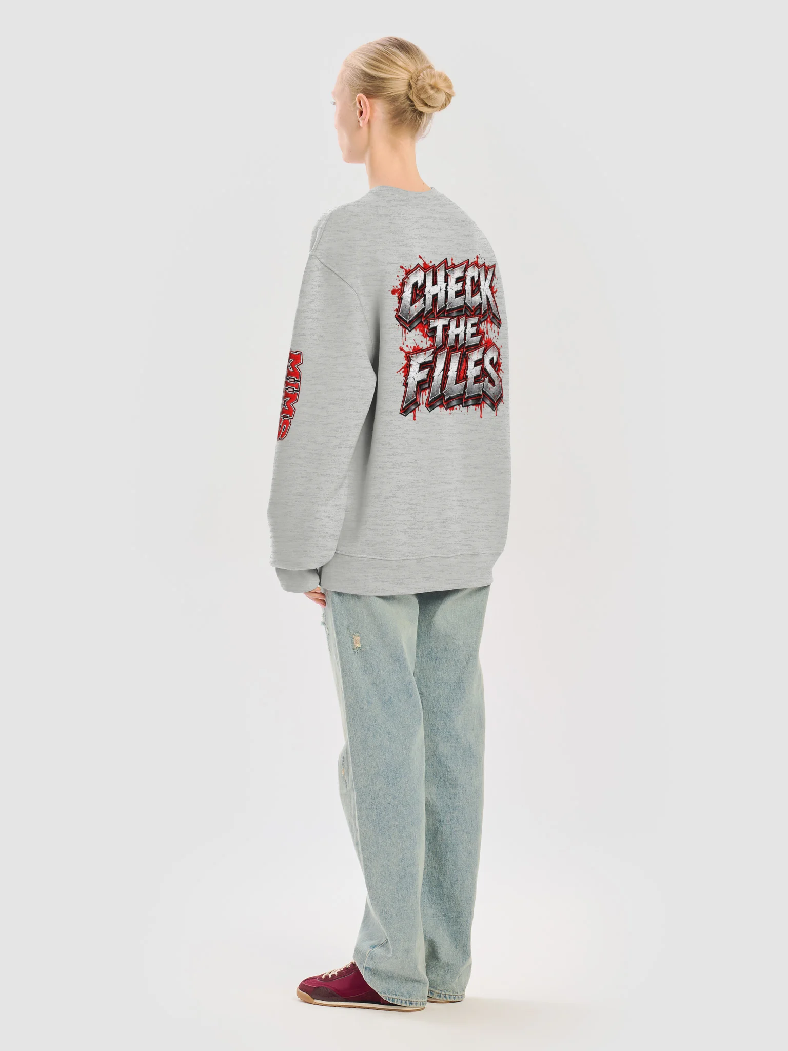 Twin Mask Horror Sweatshirt product image (24)