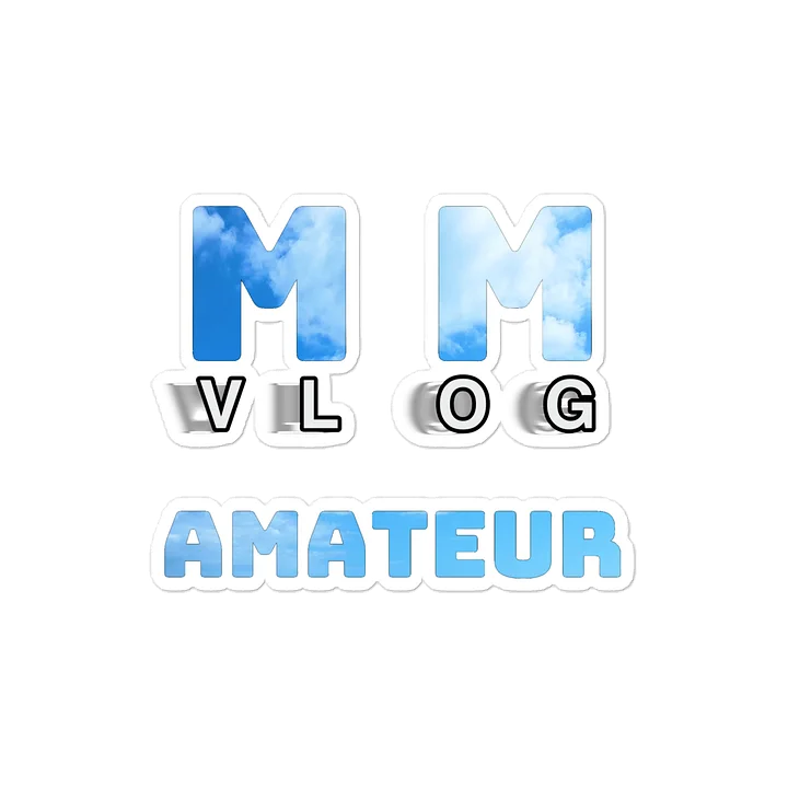 MMAV sticker Die-Cut: Authentic Logo product image (1)