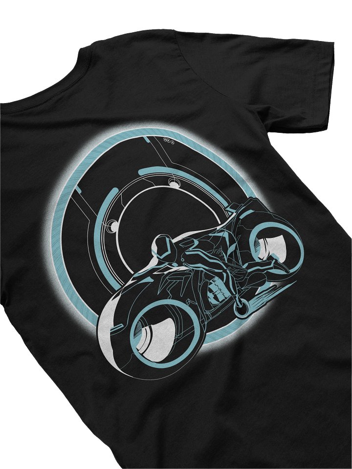 Light Cycle(Blue) - Tee(Front & Back) product image (1)