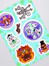 Travis Plush Productions Sticker Sheet
