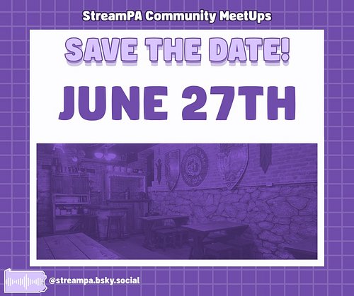 Our June event is planned so save the date! Official announcement is coming at the end of May, but if you peep the events in ...