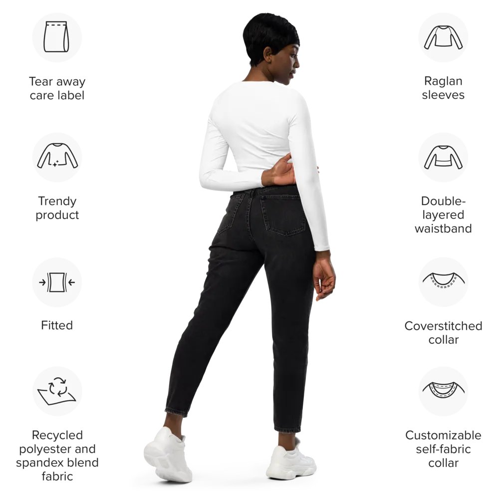 Naiad Cult - Crop Top manga larga product image (12)