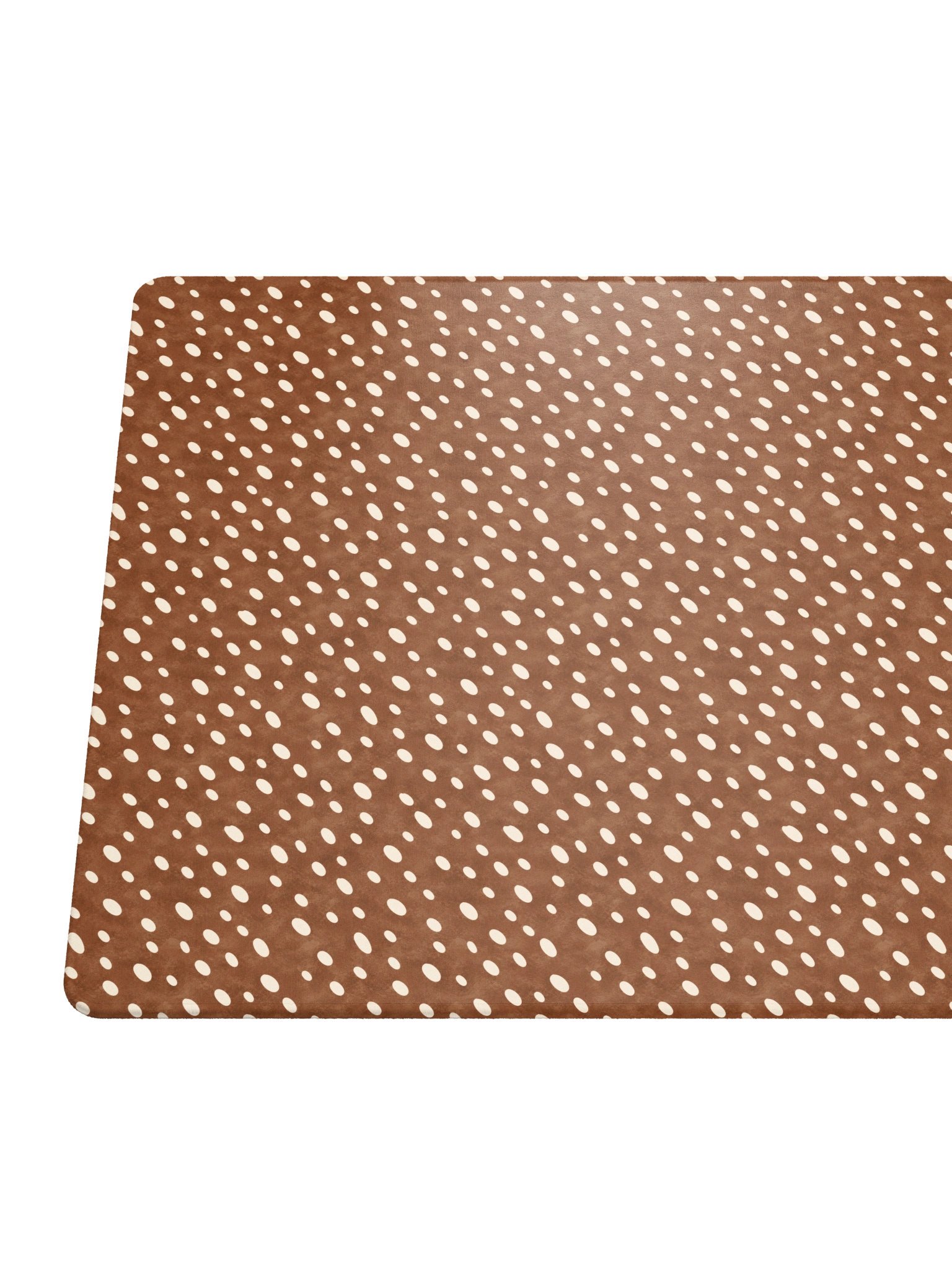 Cocoa Fawn Gaming Mouse Pad — Brown & Cream Deer Print product image (7)