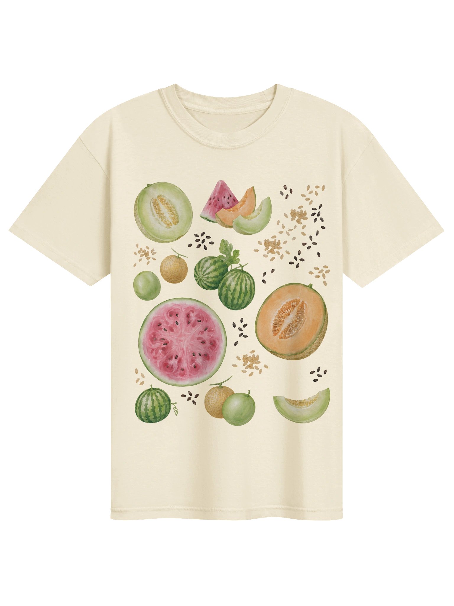 Watermelon Shirt, Summer Fruit Graphic Tee, Comfort Colors Unisex T-Shirt, Melon Farmers Market Shirt product image (61)