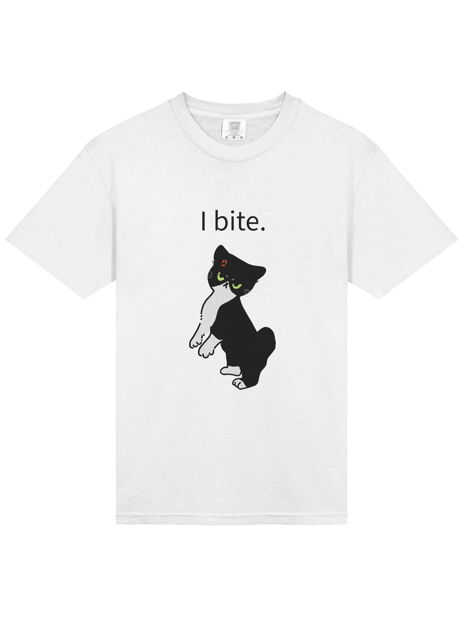 I bite. T-shirt product image (3)