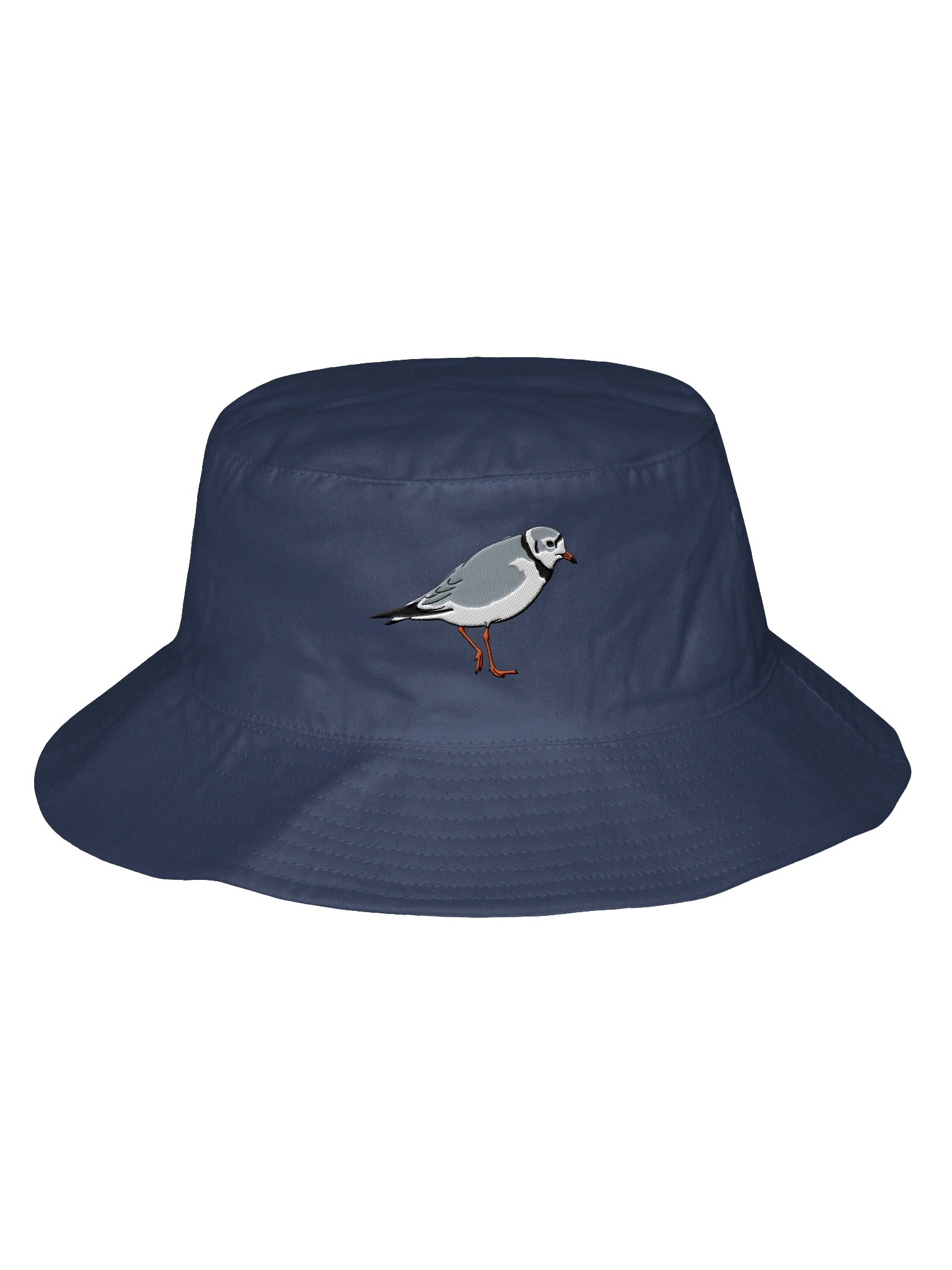 Piping Plover Embroidered Bucket Hat | Shorebird Sun Hat | Beach Birding Hat product image (6)