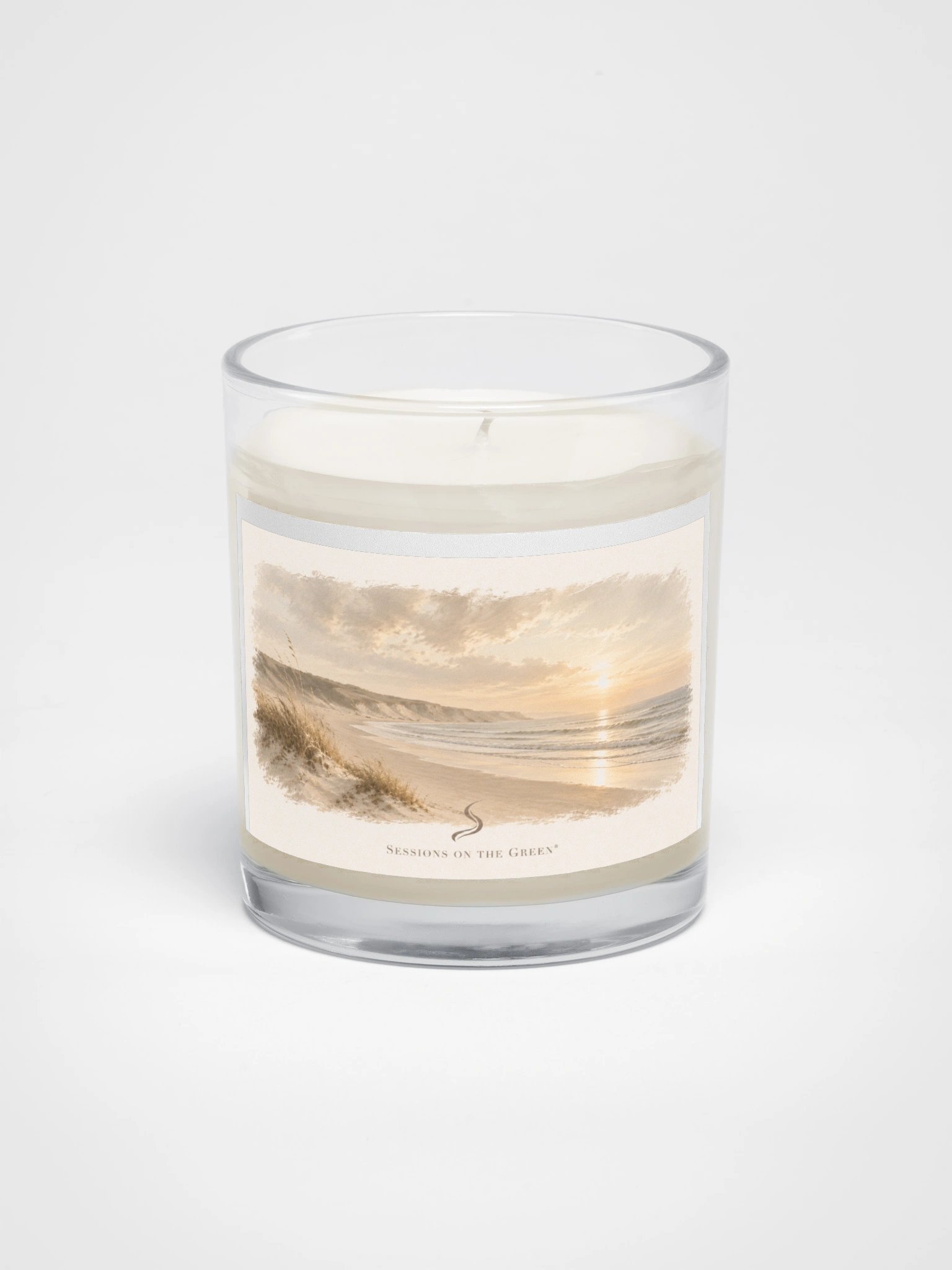 Along the Shore — Unscented Soy Art Candle product image (1)