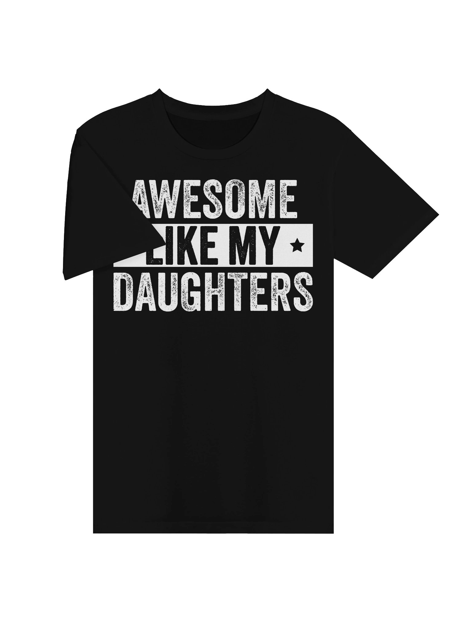 Awesome Like My Daughters Father's Day Vintage Funny Dad T-shirt product image (15)