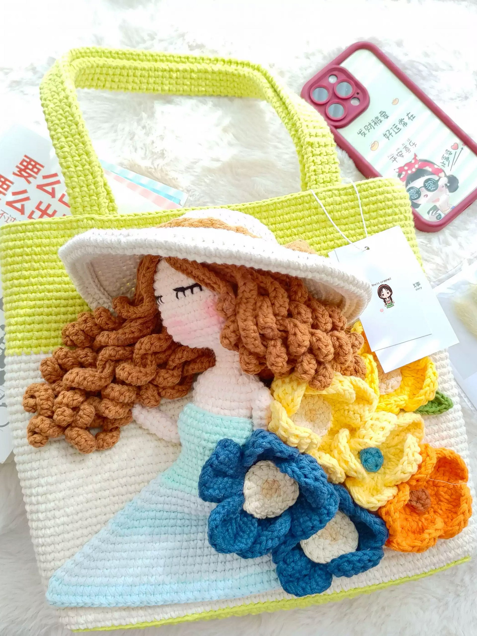 7 Crochet Bag Combinations, PDF pattern download product image (1)