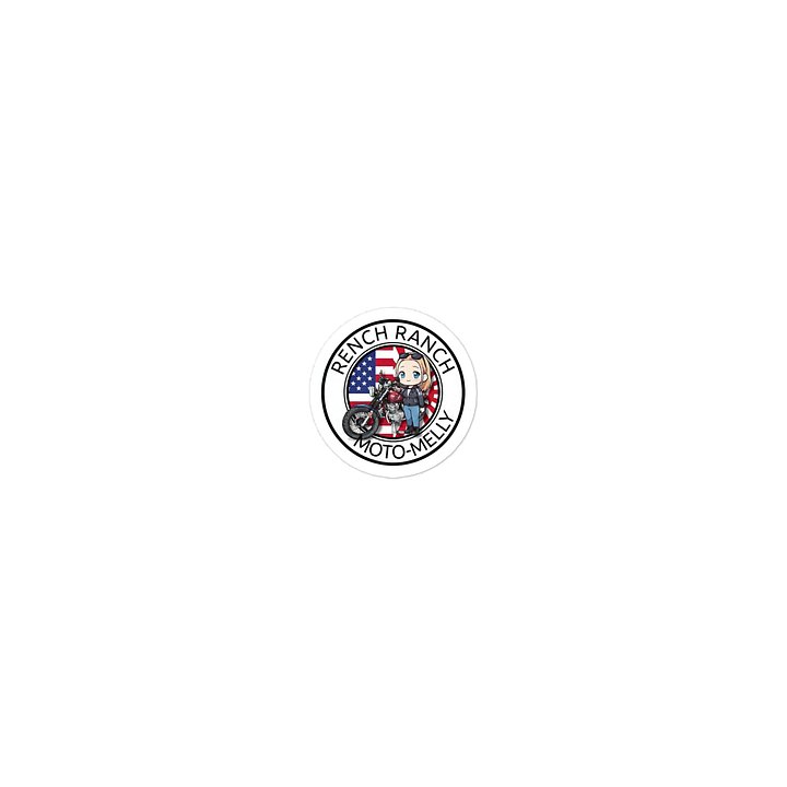Barney & Moto-Melly USA & Japan Die-Cut Sticker product image (1)