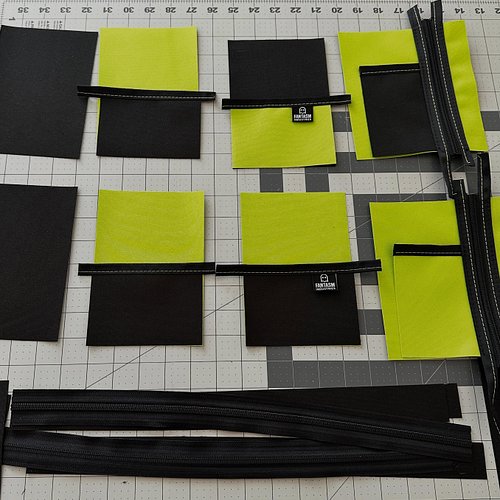Lime green??? Coming soon. #locksport #sewingformen #edcpouch