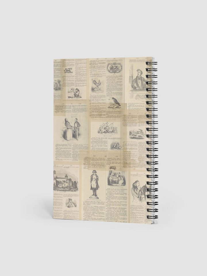Vintage French Dictionary Image Notebook product image (2)