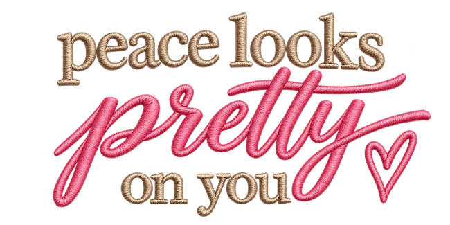 Peace Looks Pretty on You