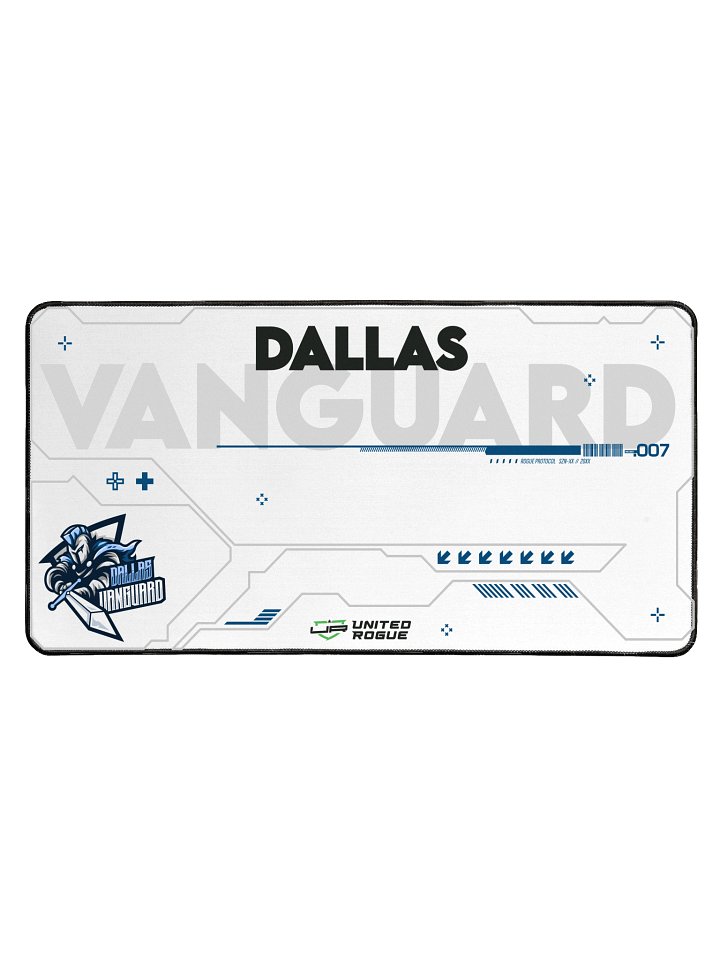 Dallas Vanguard White Desk Mat product image (1)
