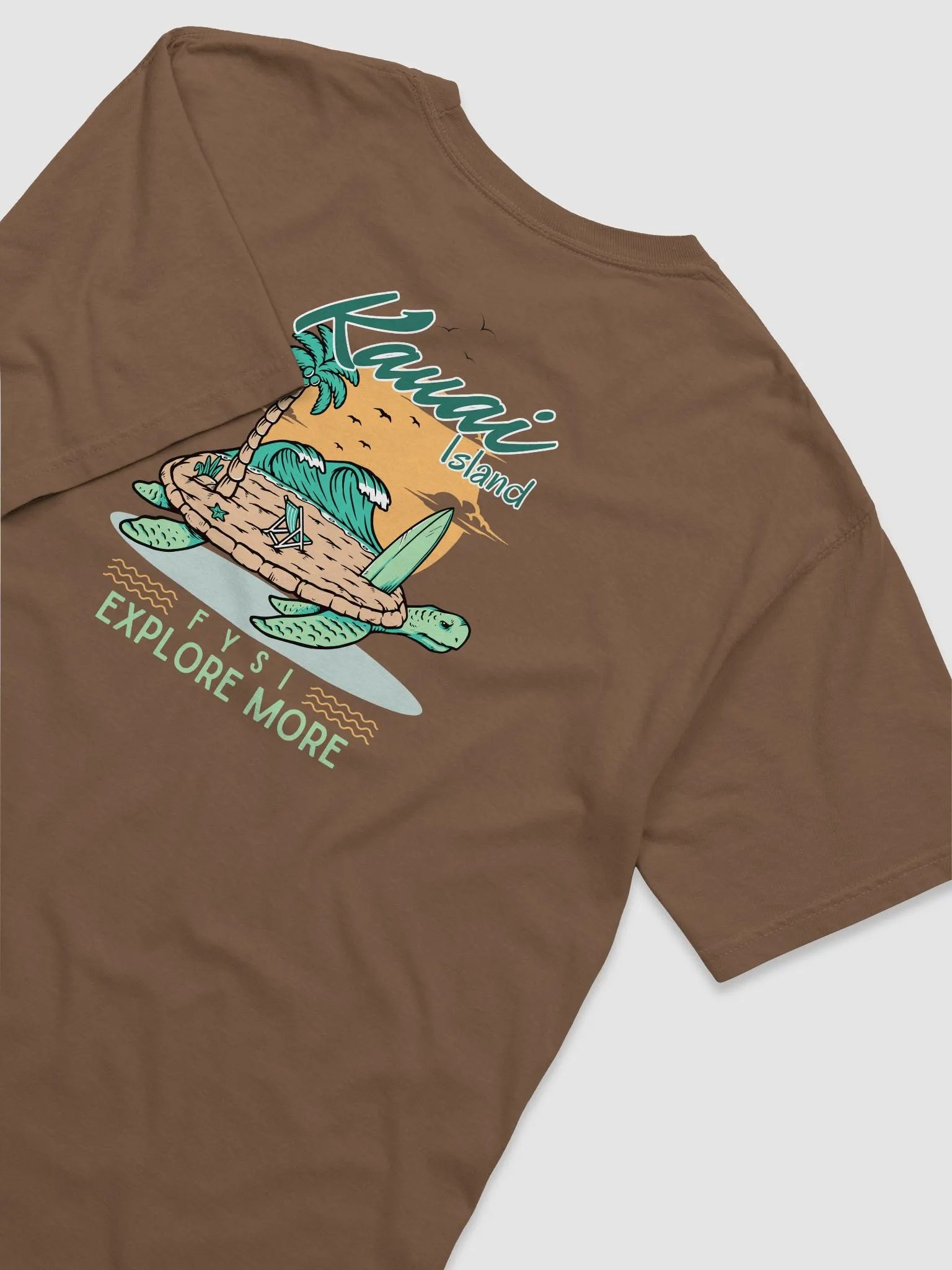 Kauai organic cotton t-shirt product image (8)