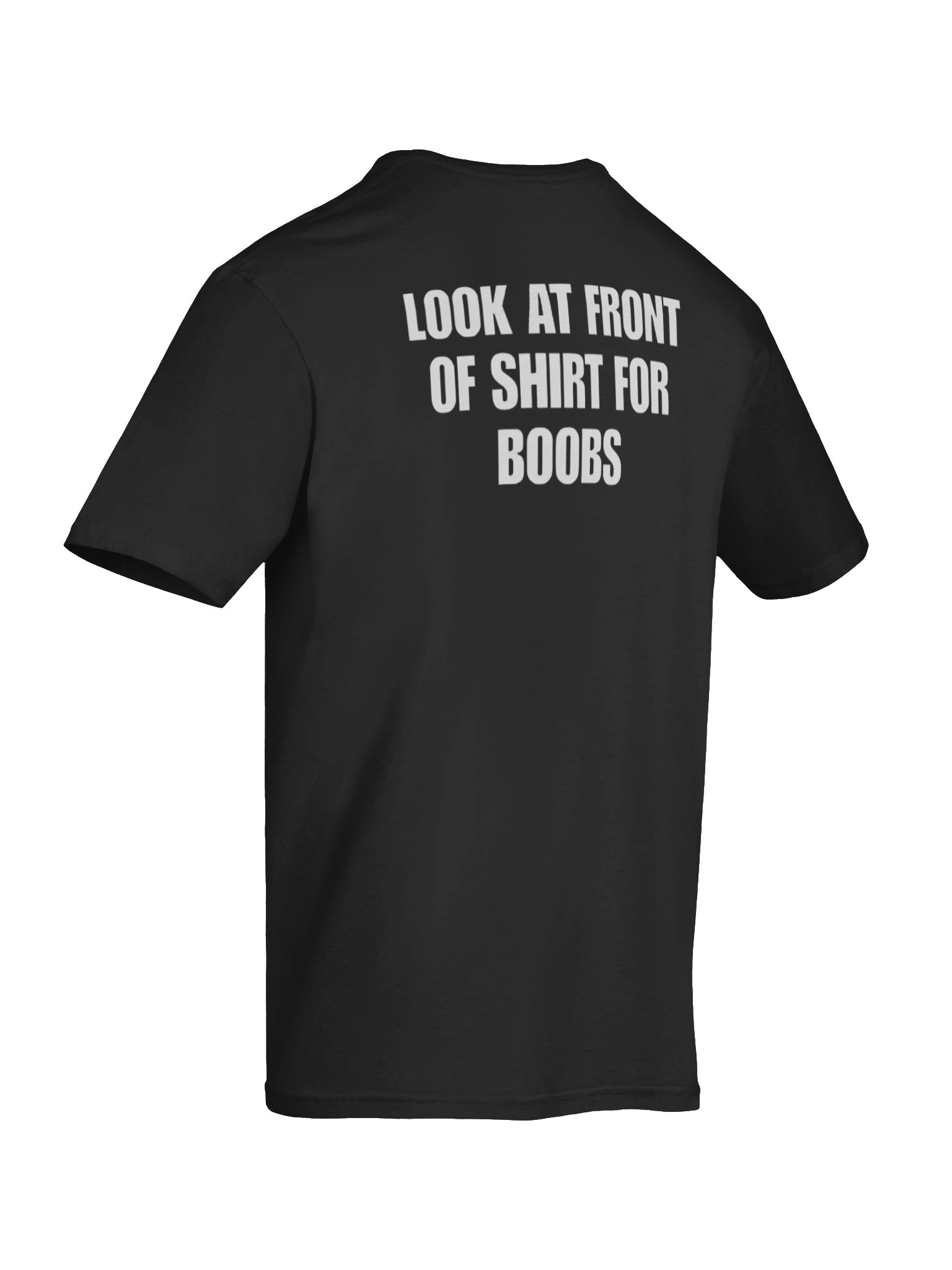 Look at the Front of My Shirt for Boobs Shirt – Luigi Meme product image (12)