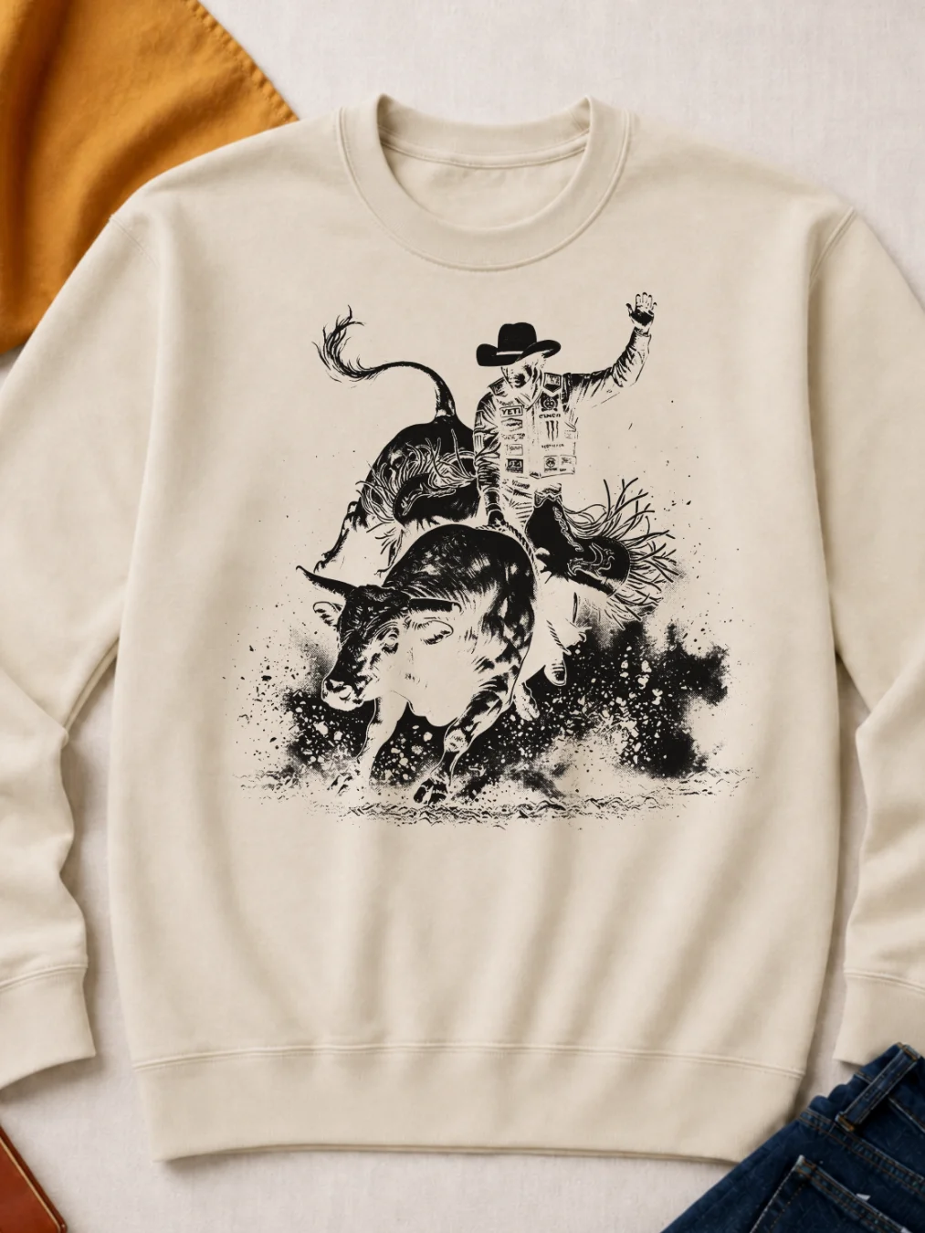 Bull Riding - Sweatshirt product image (1)