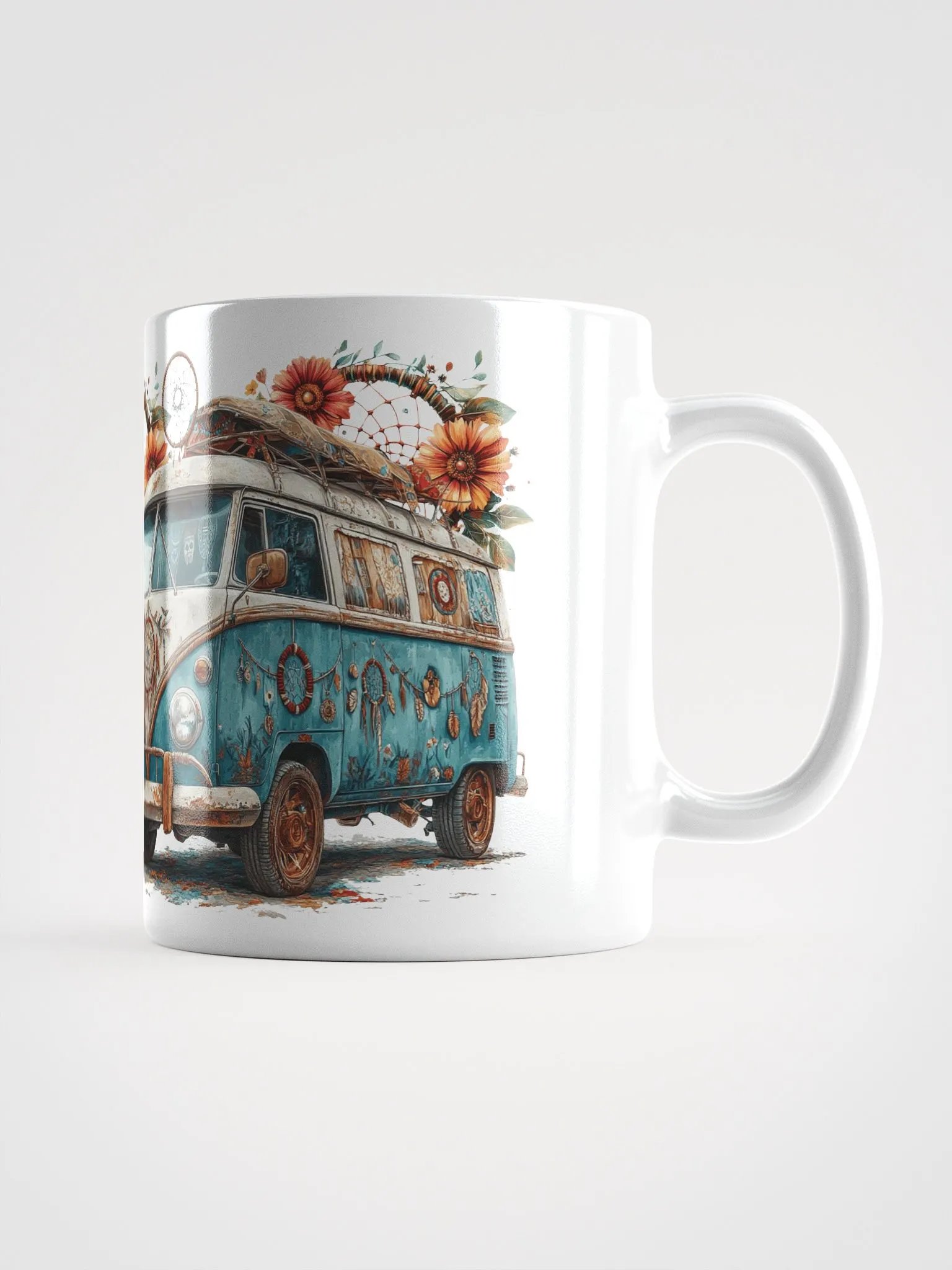 Bohemian Hippie Camping Mug product image (1)
