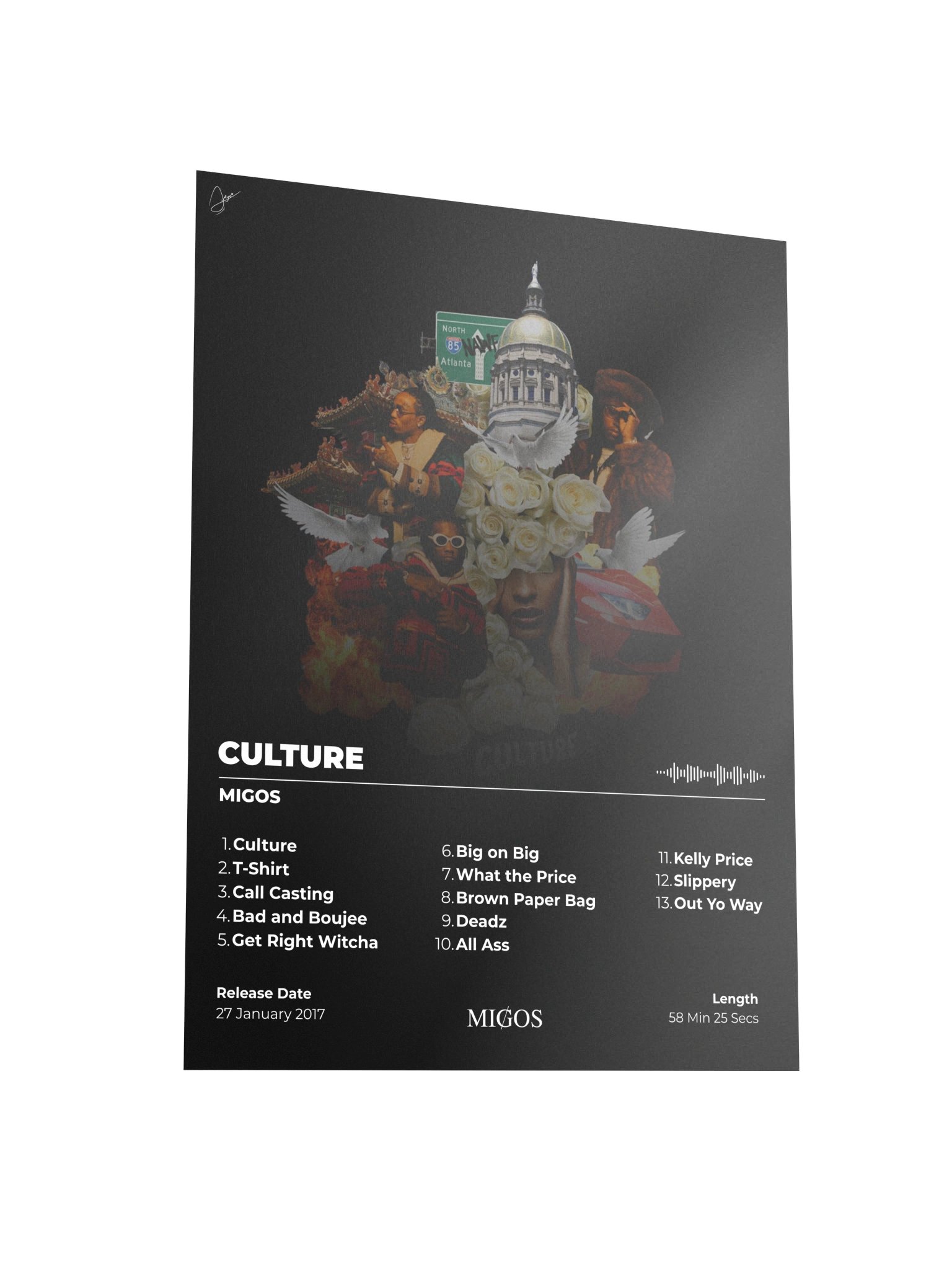 Migos Culture Album Cover Poster product image (5)