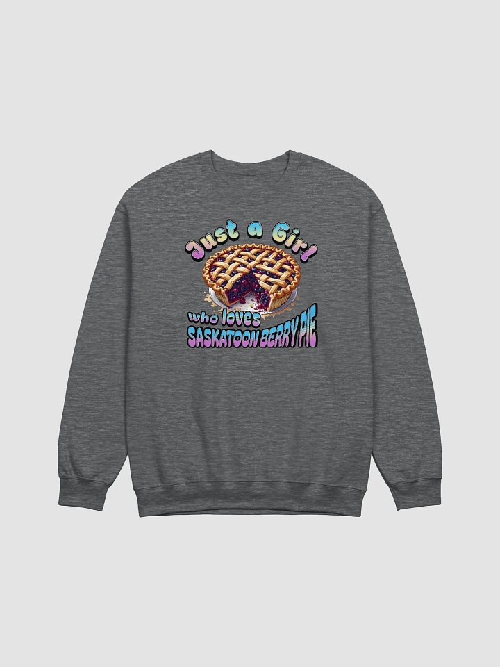 Just A Girl Who Loves Saskatoon Berry Pie Crewneck Sweatshirt product image (3)