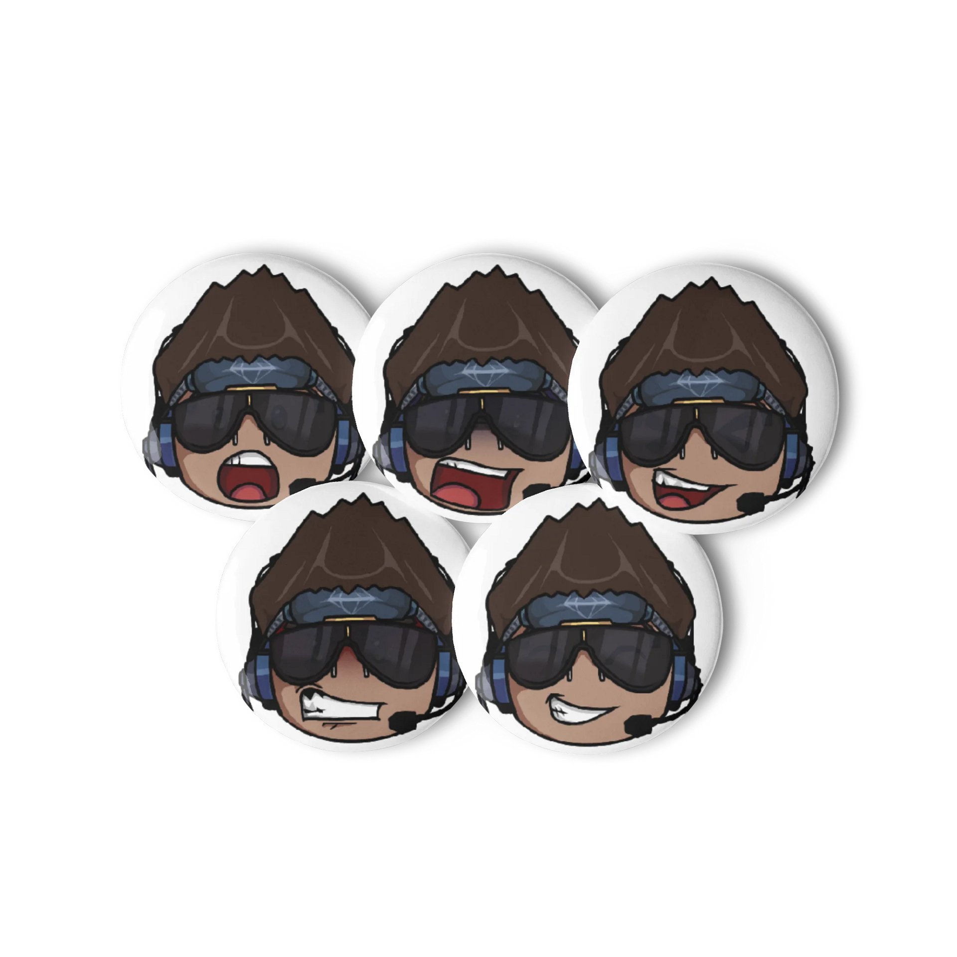 DarkSky Emojis Pin Button Set product image (3)