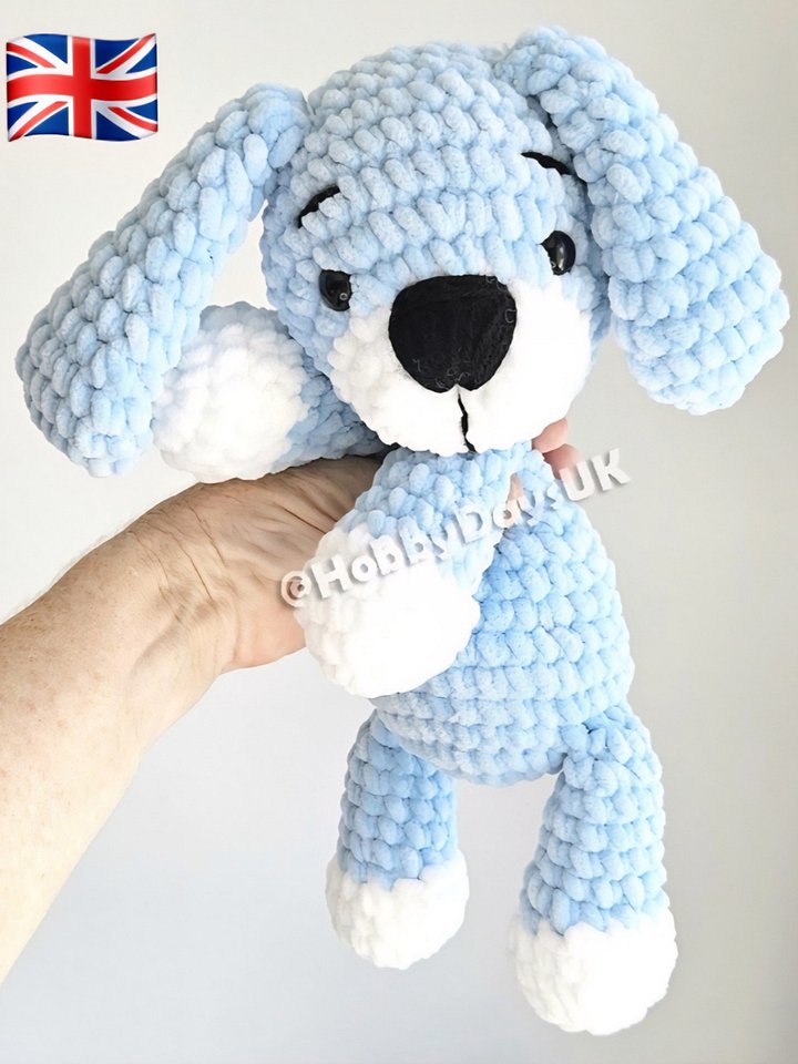 UK Pattern - Amigurumi Chenille Puppy Pattern product image (1)