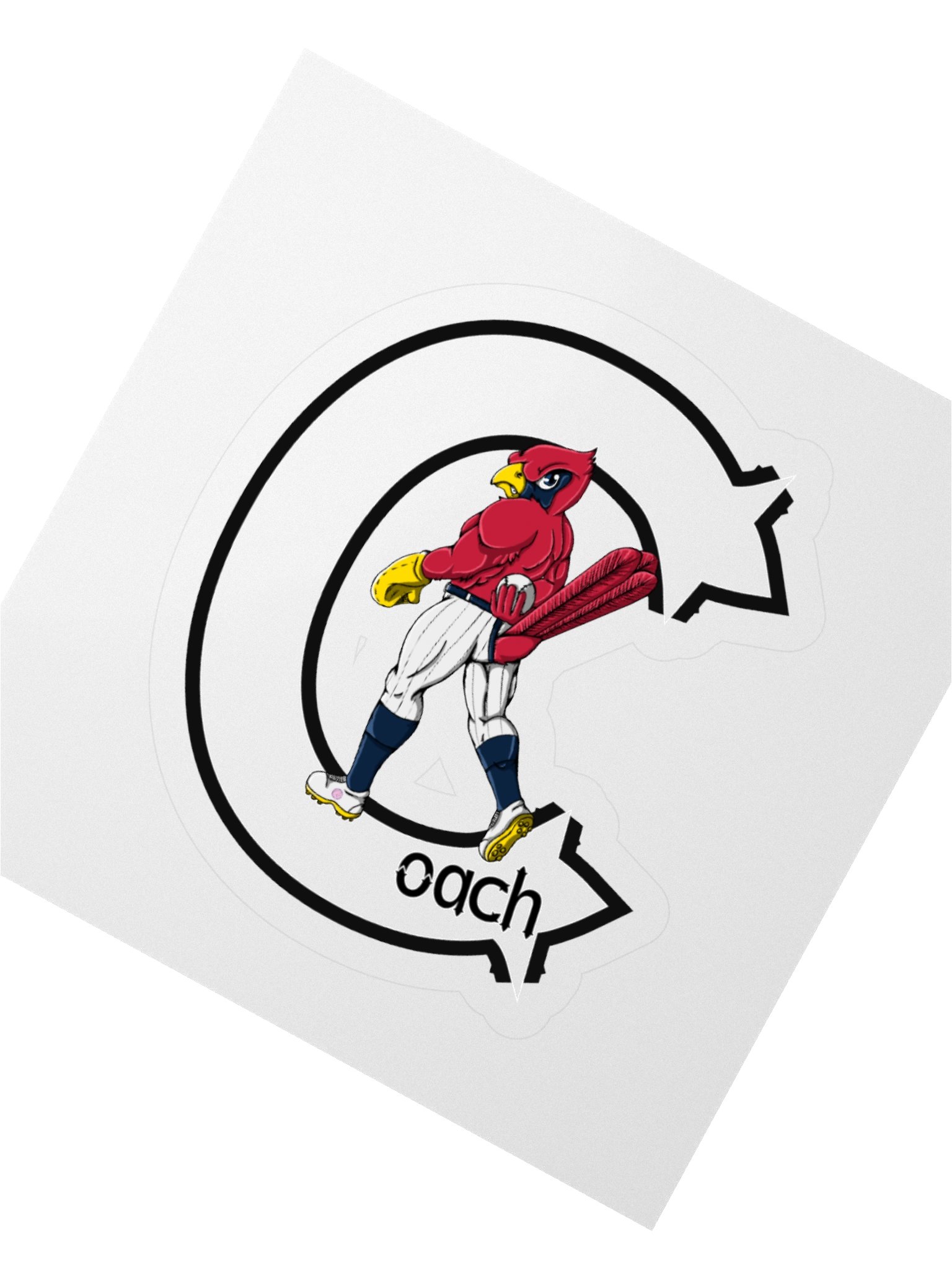 Simple Coach Logo Sticker product image (6)