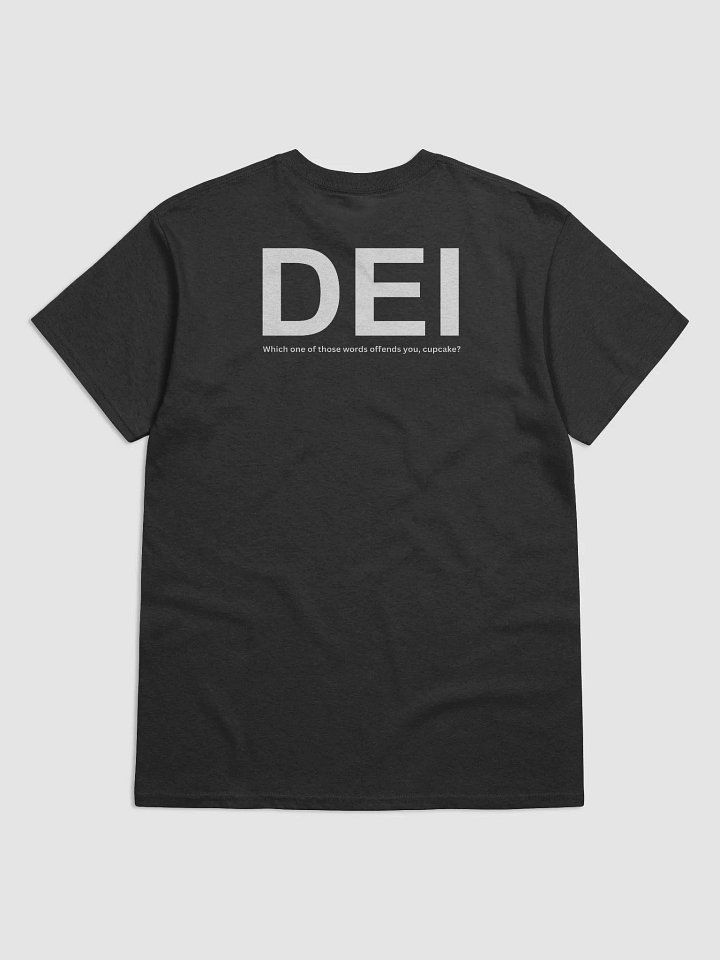 DEI tee black product image (1)