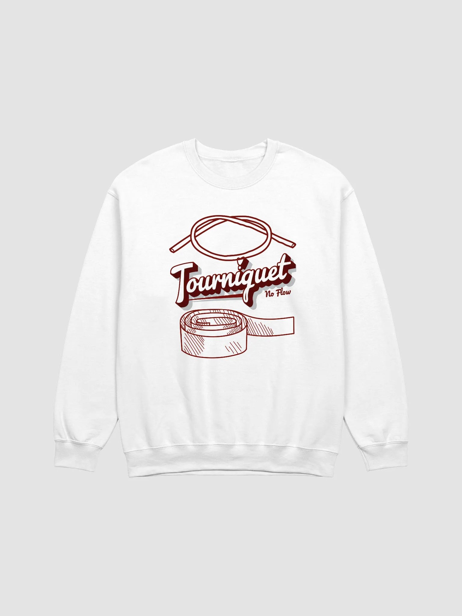 No Flow Tourniquet Script Sweatshirt product image (2)