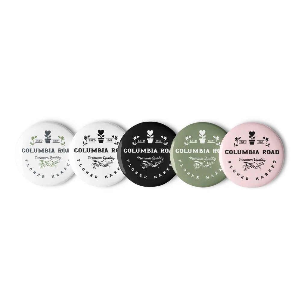 Columbia Road Market Badge Set (Logo) product image (1)