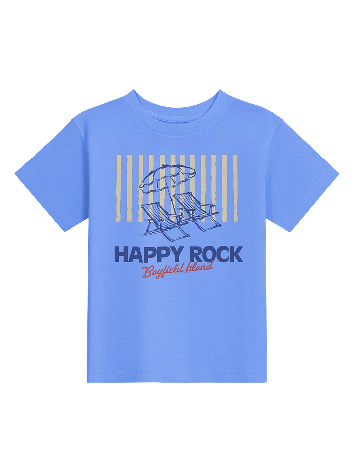 Happy Rock Bayfield Island Beach Logo Toddler Tee product image (2)