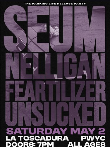 We'll be filling in on vocals for a Feartilizer 1492 song alongside so many friends this saturday.

Y'all better be there.

A...