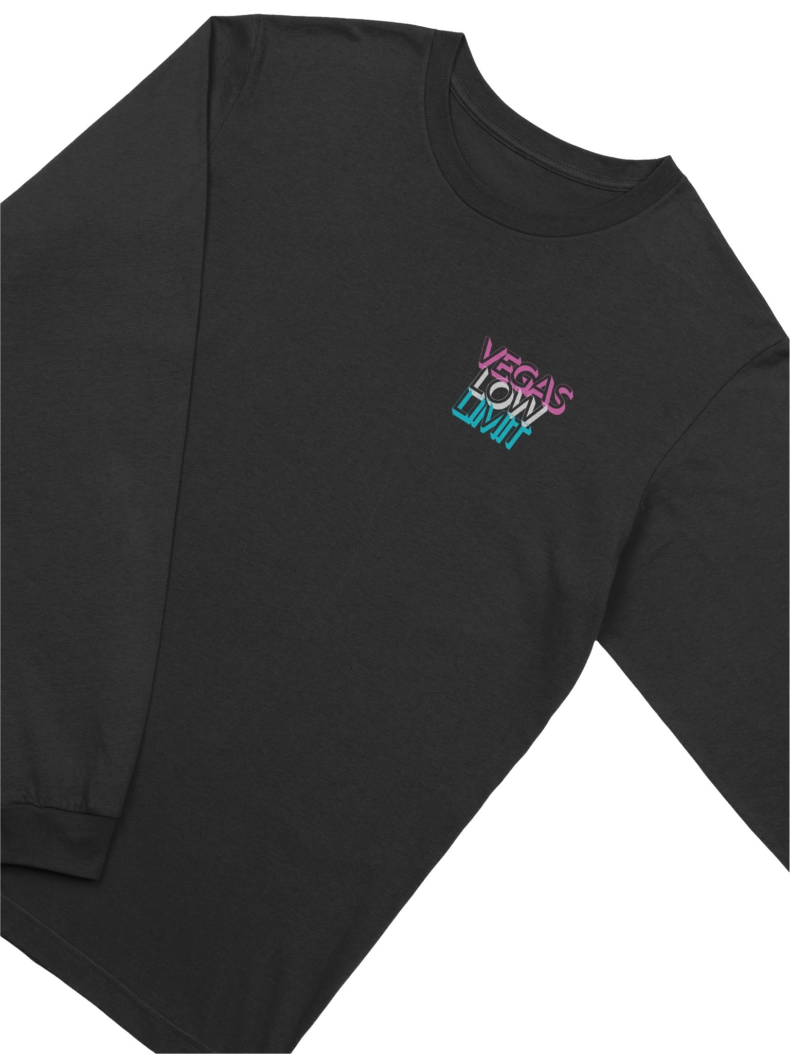 Vegas Low Limit Graphic Long Sleeve Tee product image (26)