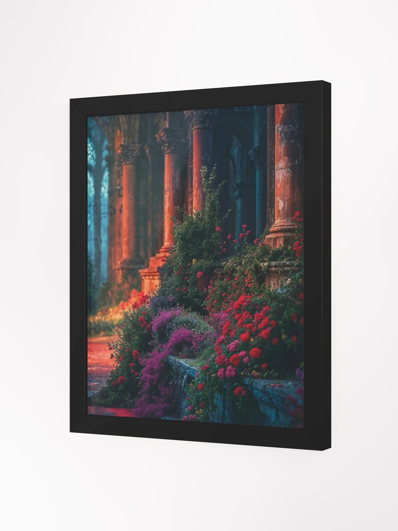 Ruins in Bloom Framed Print product image (10)