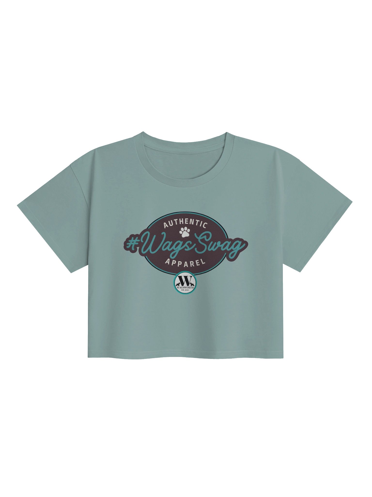 WagsSwag cropped tee product image (2)