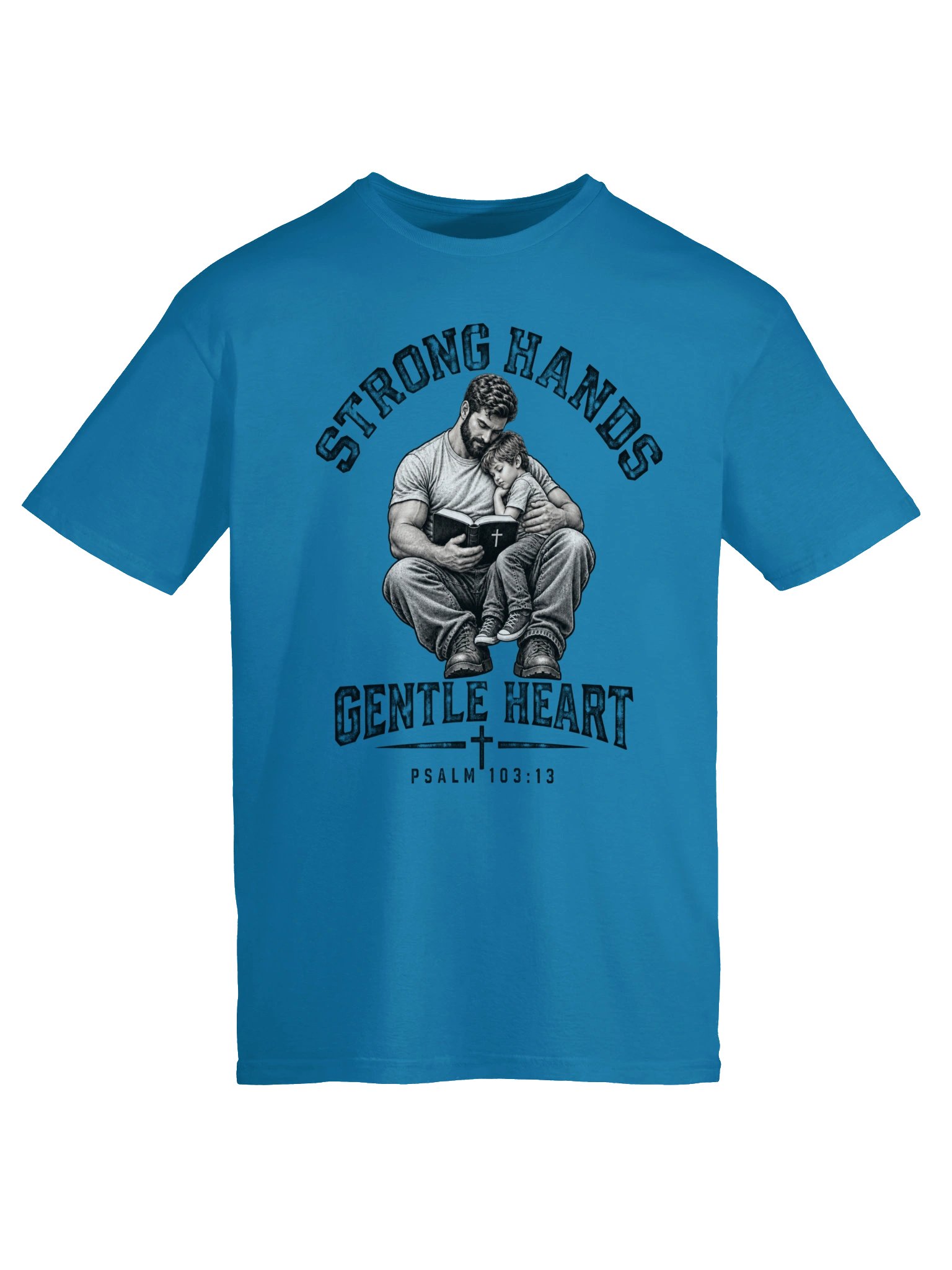 Strong Hands, Gentle Heart Tee | Psalm 103:13 product image (85)