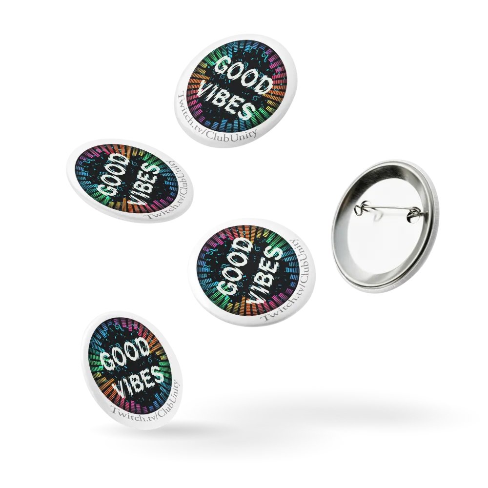 GOOD VIBES - Pin Buttons product image (9)